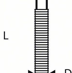 Gwóźdź łączony papierem, łeb okrągły, SN21RK 60RG Bosch 2608200036 Gwóźdź łączony papierem, łeb okrągły, SN21RK 60RG Bosch 2608200036
