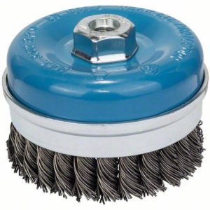 Szczotka garnkowa pleciona 100 mm stalowa Bosch 1608614002 Szczotka garnkowa pleciona 100 mm stalowa Bosch 1608614002