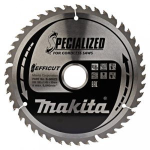 Tarcza tnąca do drewna Makita 190 x 1,45 x 30 mm B-68638 Tarcza tnąca do drewna Makita 190 x 1,45 x 30 mm B-68638