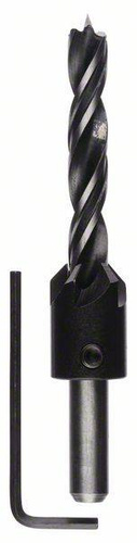 Wiertło spiralne do drewna z pogłębiaczem 10,00x20 Bosch 2608596396 - obrazek 1