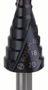 Wiertło stopniowe HSS-AlTiN 4-20 Bosch 2608588066 Wiertło stopniowe HSS-AlTiN 4-20 Bosch 2608588066