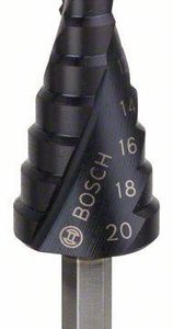 Wiertło stopniowe HSS-AlTiN 4-20 Bosch 2608588070 Wiertło stopniowe HSS-AlTiN 4-20 Bosch 2608588070
