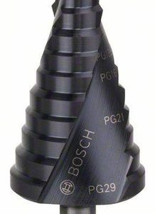 Wiertło stopniowe HSS-AlTiN 6-37 Bosch 2608588072 Wiertło stopniowe HSS-AlTiN 6-37 Bosch 2608588072
