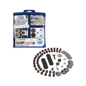 Zestaw akcesoriów Dremel 2615E725JA 70 el. Zestaw akcesoriów Dremel 2615E725JA 70 el.