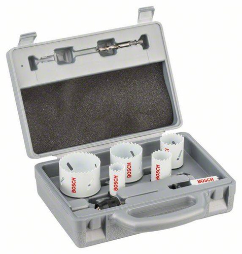 Zestaw pił otwornic Progressor dla elektryków, 9 elementów, 20 – 64 mm Bosch 2608584670 - obrazek 1