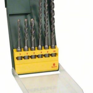 Zestaw wierteł udarowych SDS plus, 6 szt. Bosch 2607019447 Zestaw wierteł udarowych SDS plus, 6 szt. Bosch 2607019447